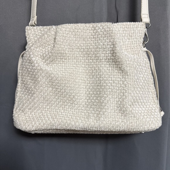 NWOT Macy's On 34th Bradlie soft woven fabric small shoulder crossbody bag - Picture 1 of 10